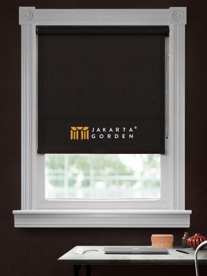 Roller Blind Solar Screen Dark Brown