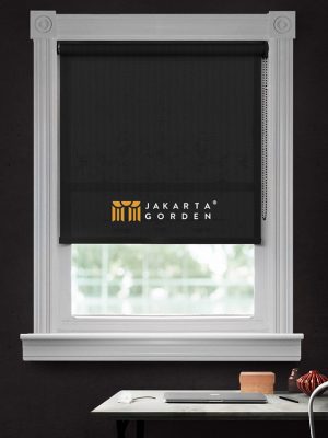 Roller Blind Solar Screen Black